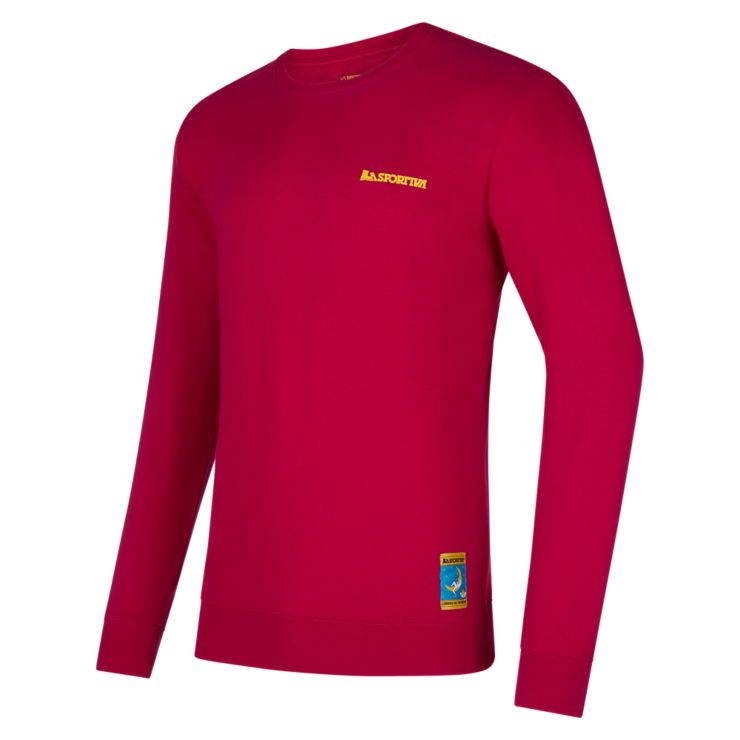 La SportivaClimbing on the Moon Sweatshirt - rot