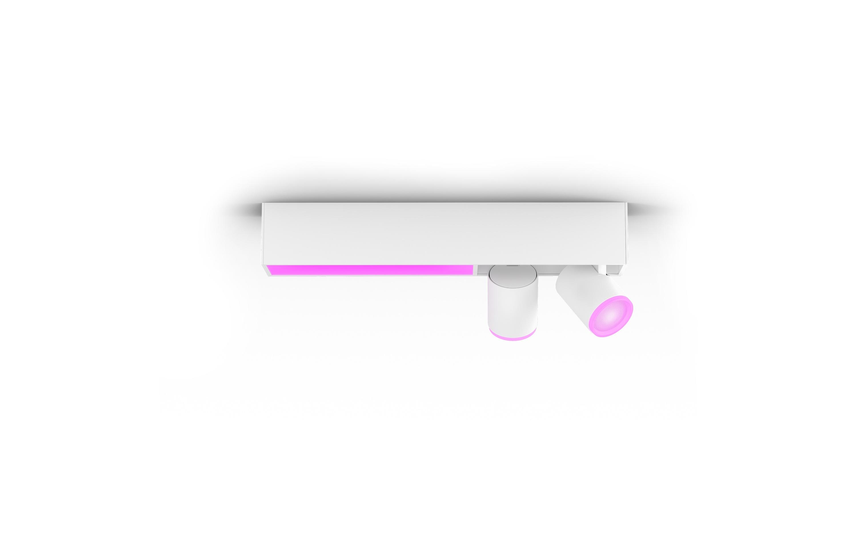 White & Color Ambiance Centris 2-Deckenspot Weiss<br>Smarte Beleuchtung für jeden Raum