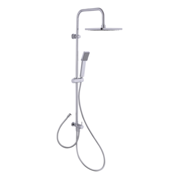 Atlantic regendoucheset Carter vierkant 20cm x 20cm met handdouche 1 stand chroom