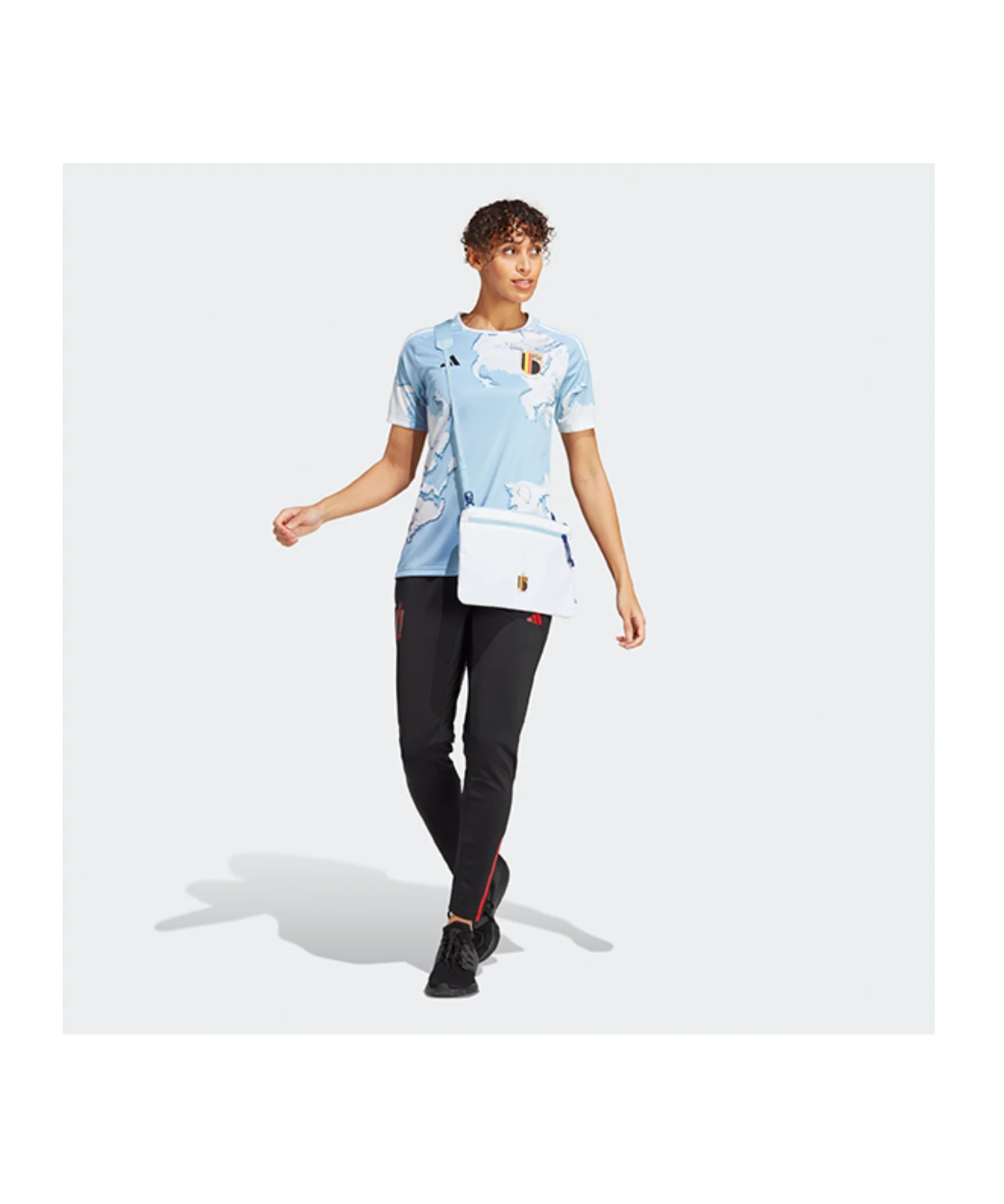 adidas Belgien Trikot Away 2023 Damen Blau