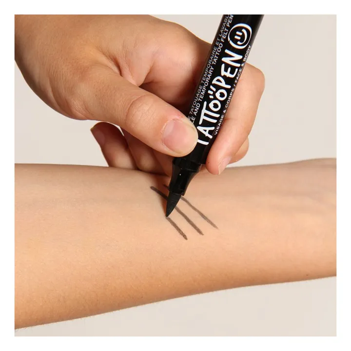 Nailmatic Kids Feutre de tatouage temporaire Tattoopen | Noir