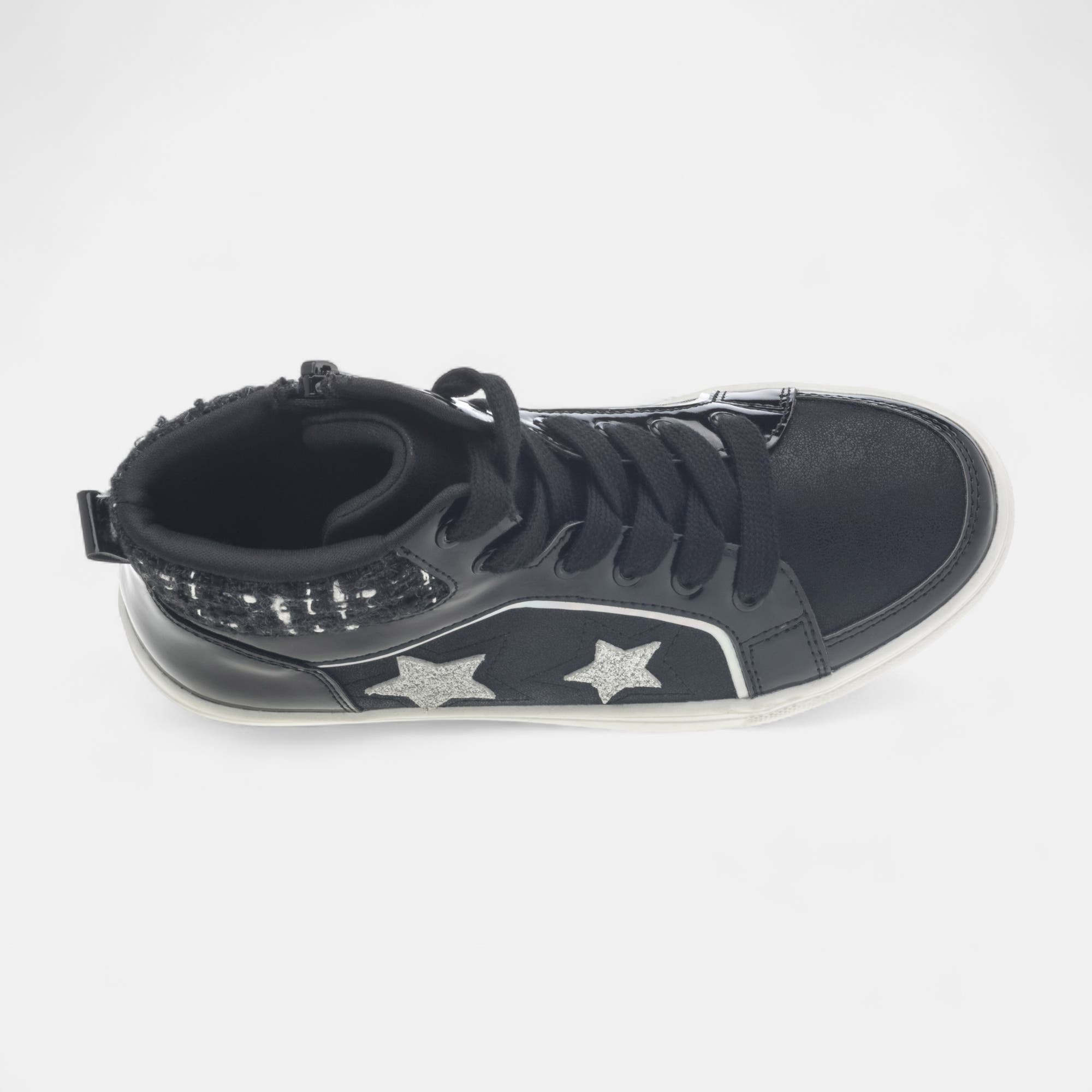 Baskets hautes Fille noir