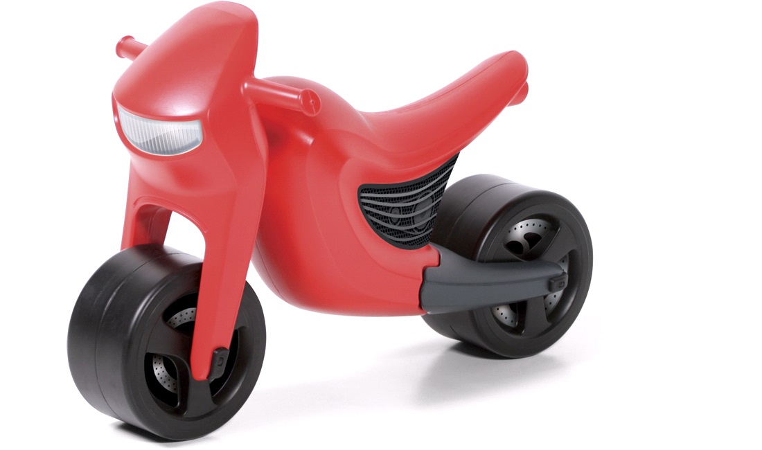 Gå motorcykel Rød Brumee