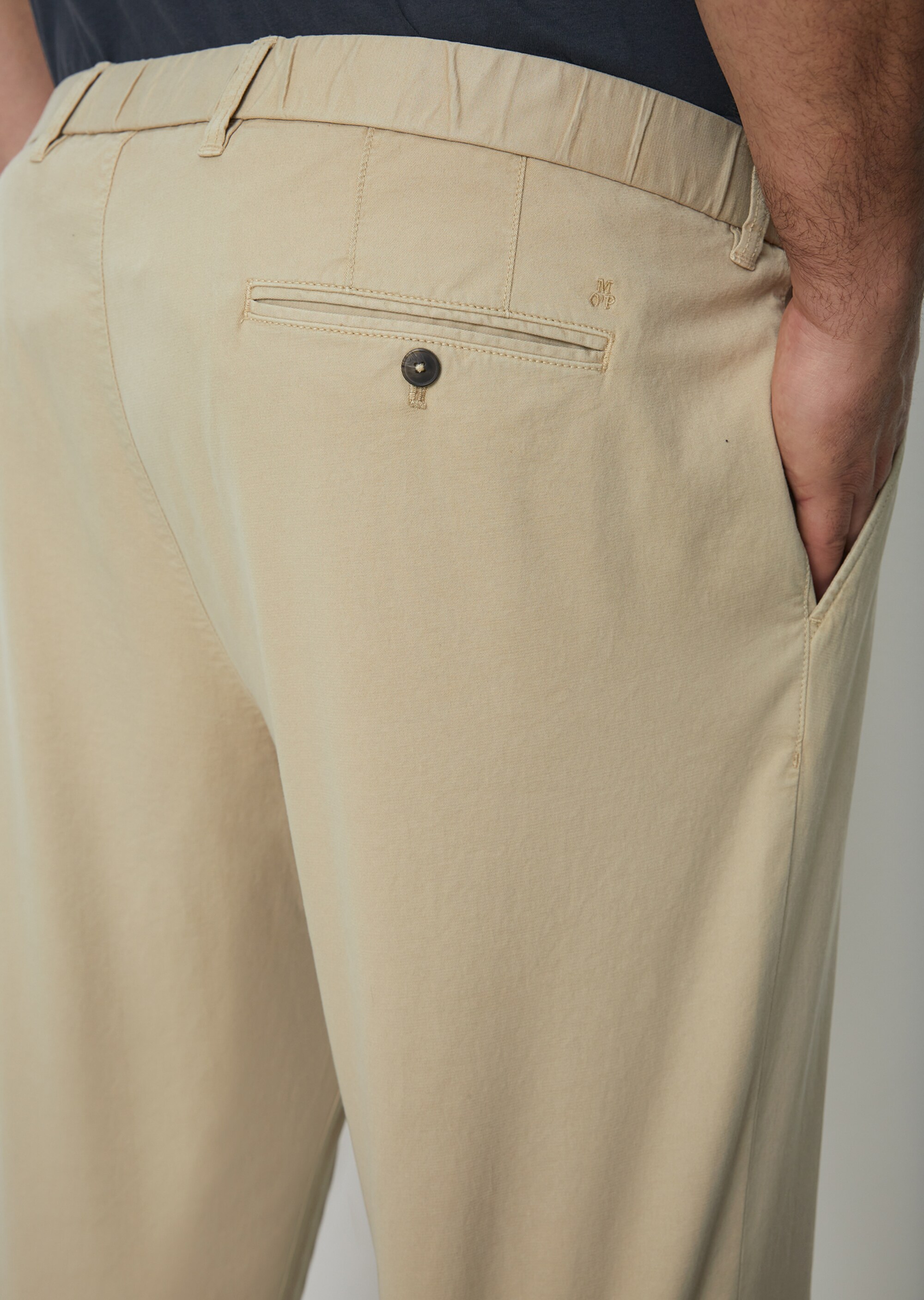 Chino - Modell OSBY jogger tapered aus hochwertigem Bio-Baumwolle-Mix