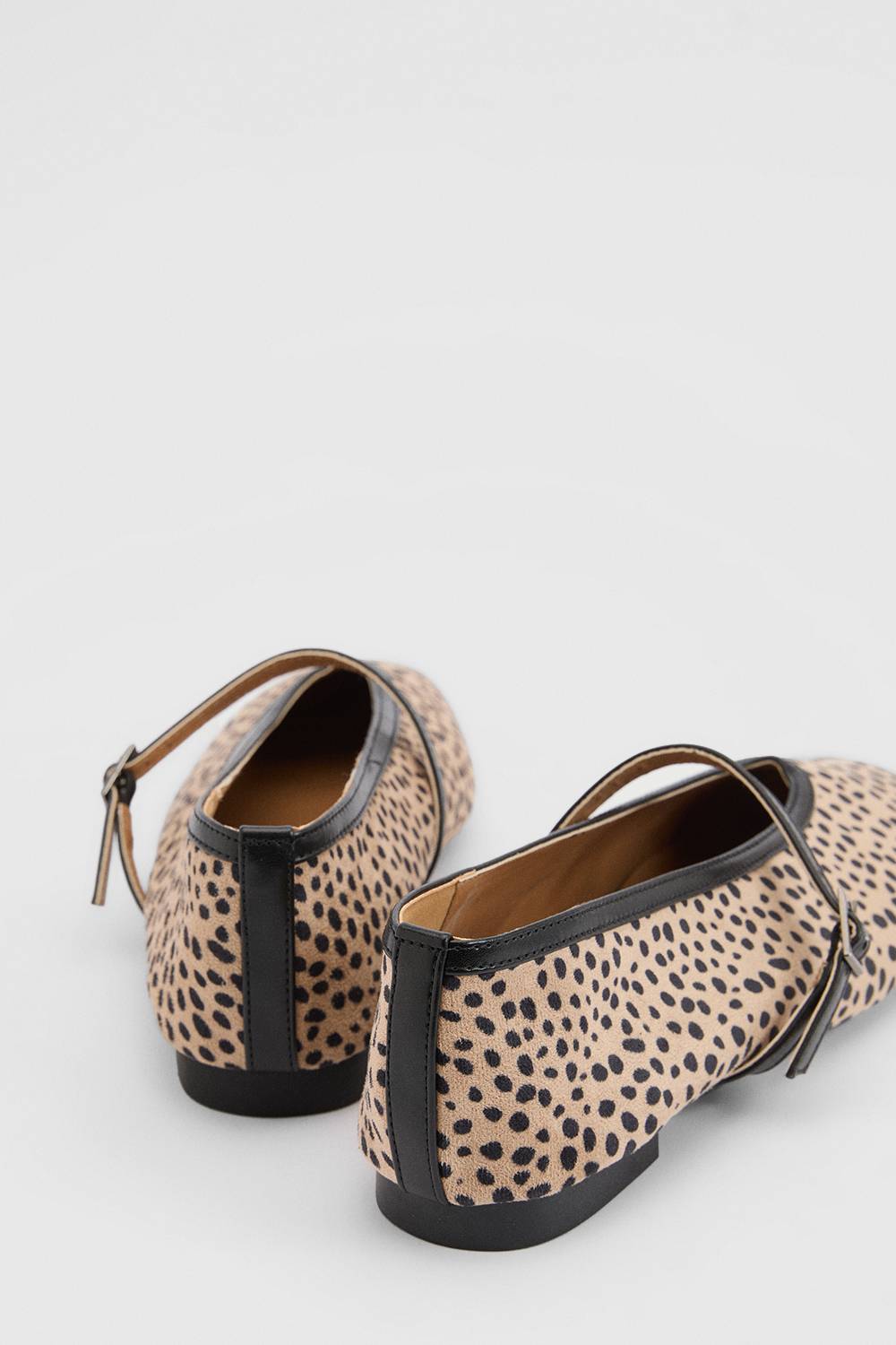 Wallis Ballerines Mary Jane Christina En Synthétique Imprimé Léopard