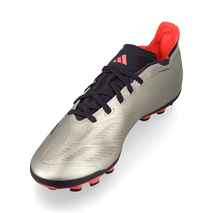 adidas Predator League 2G/3G AG Vivid Horizon - Argenté/Aurora Black/Turbo