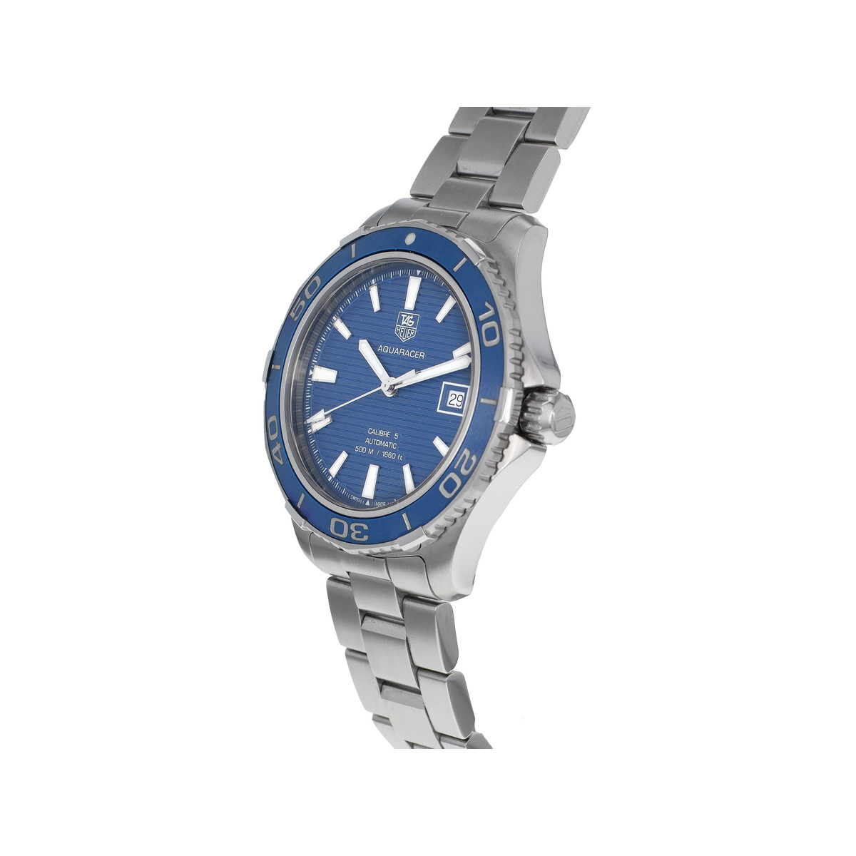 Montre d'occasion Tag Heuer Aquaracer homme automatique acier