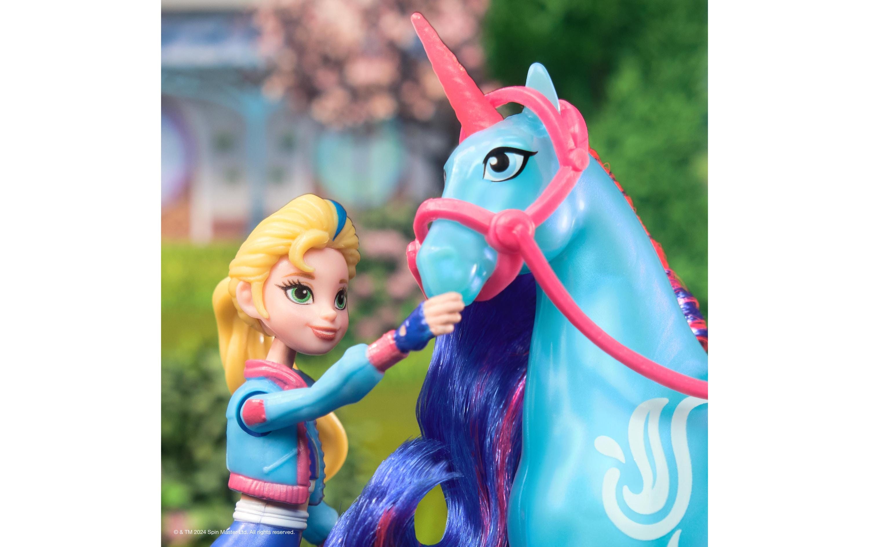 Unicorn Academy Isabel Doll & River UnicornPuppe Isabel und Einhorn River für Kinder