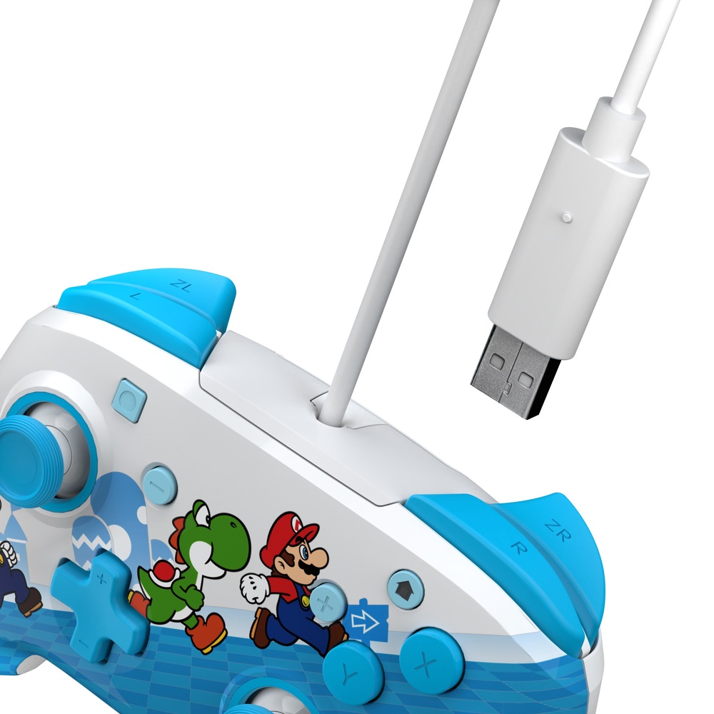 PDP Gaming Nintendo Switch Kabelgebundener Rematch-Controller - Mario Escape