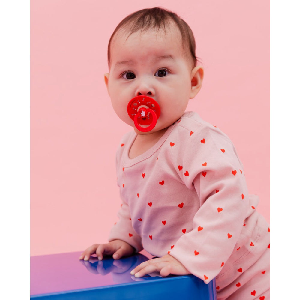 Køb Bibs X Moomin Candy Apple Mix Sut Colour 2-Pak Dancing Latex