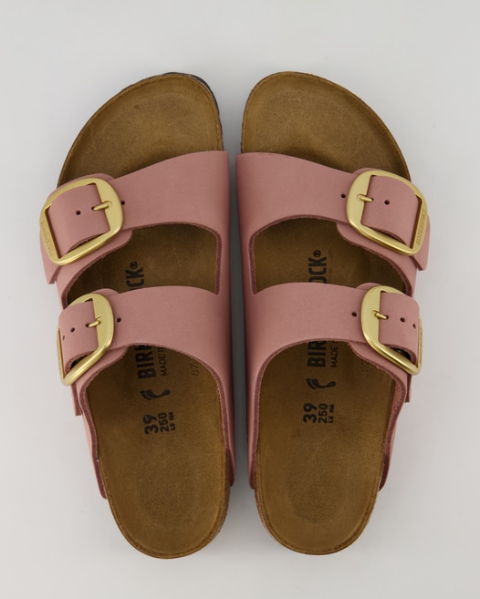 Birkenstock Arizona Big Buckle Pantoletten in Rosa