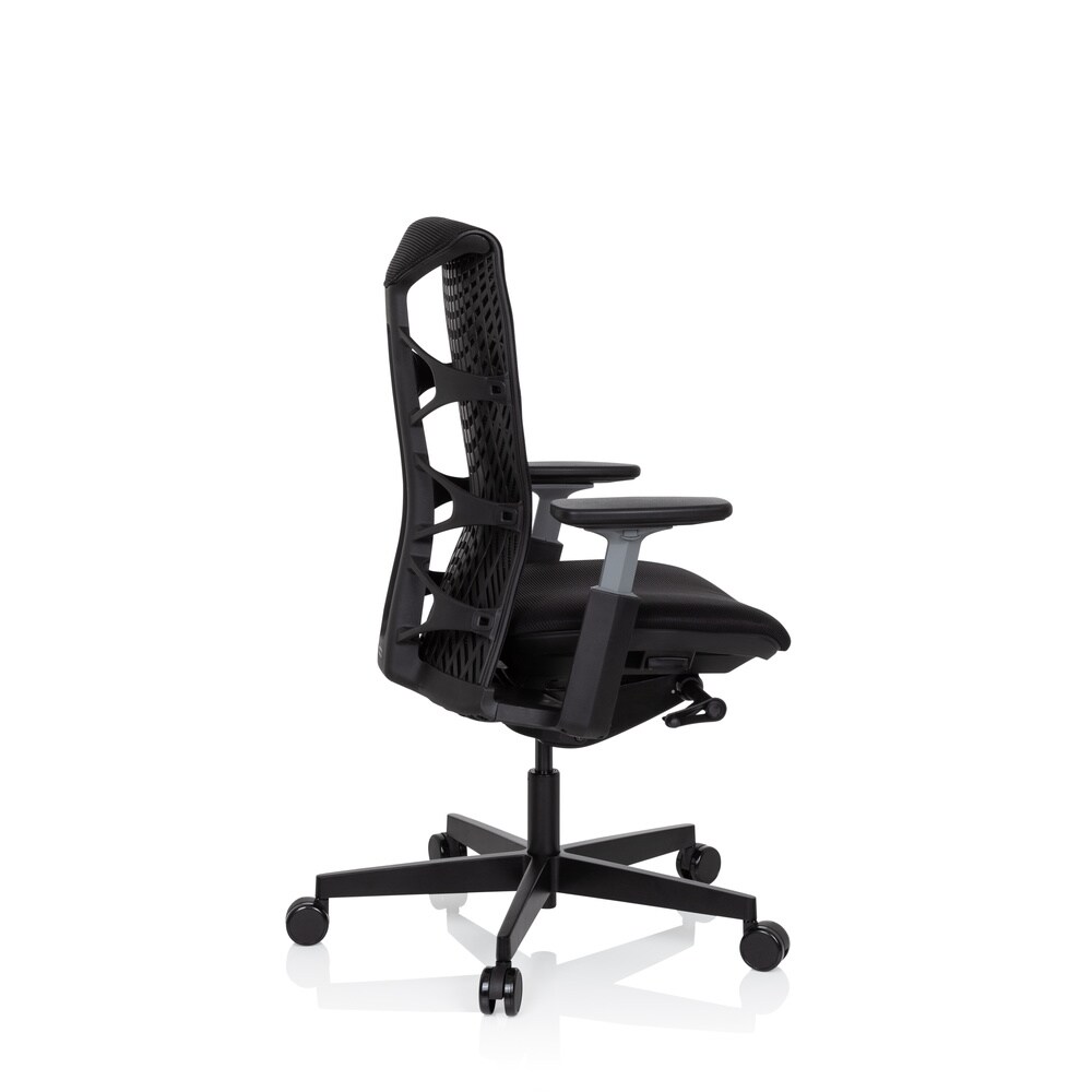 Profi Bürostuhl SKOPE Netzstoff mit Armlehnen (höhenverstellbar) hjh OFFICE
