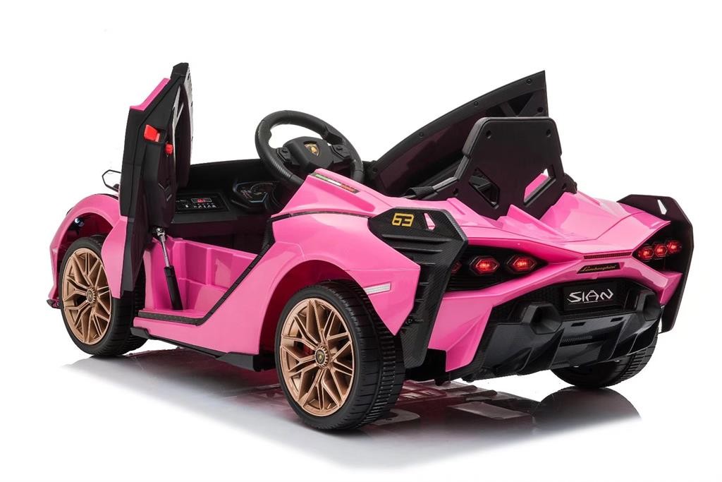 Azeno - Elbil - Licensed Lamborghini Sian - Pink