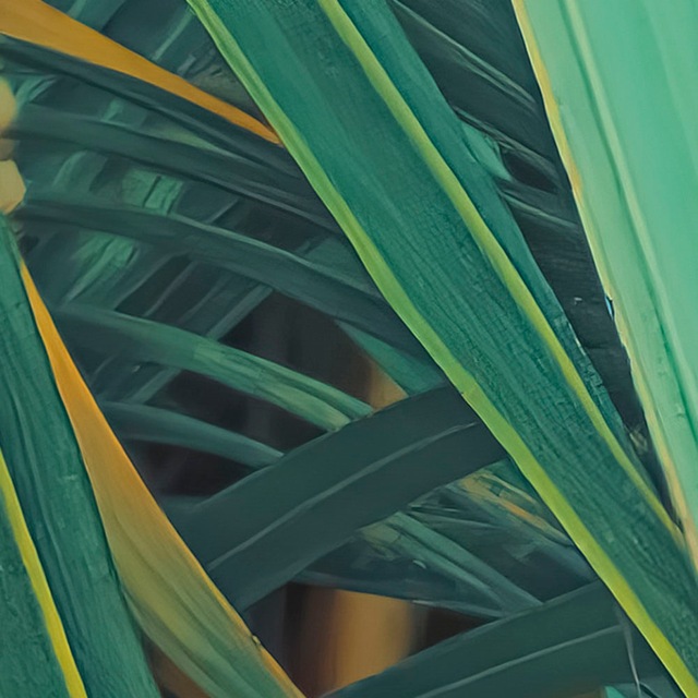 Komar Fototapete »Digitaldruck Vlies -  Foggy Fern - Grösse 400 x 250 cm« bedruckt glatt Wohnzimmer, Schlafzimmer