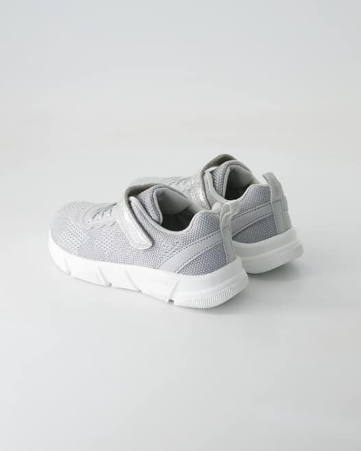 Geox Aril Girl Sneaker in Silber
