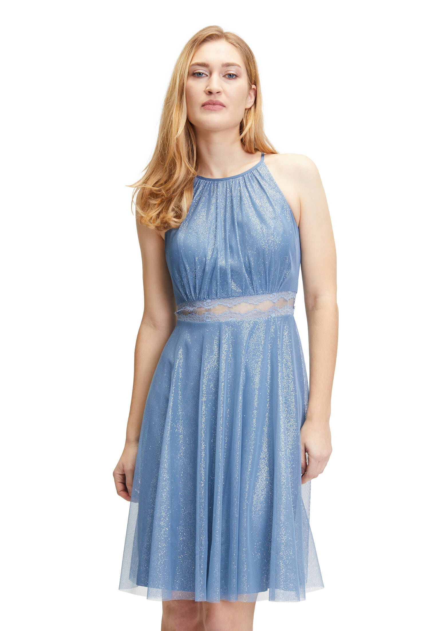 Vera Mont| Damen Cocktailkleid im Glitzer-Look