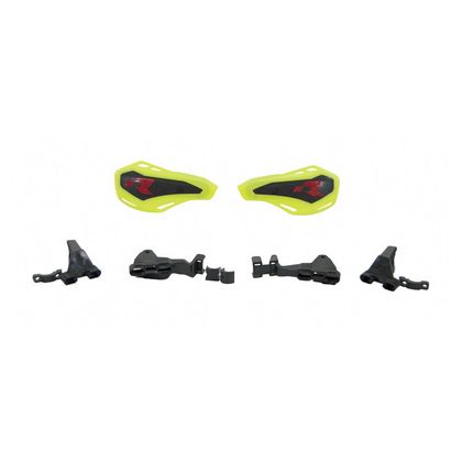 Protèges-mains R-tech Protege-mains Jaune F. HP1 avec kit montage Universel - Jaune