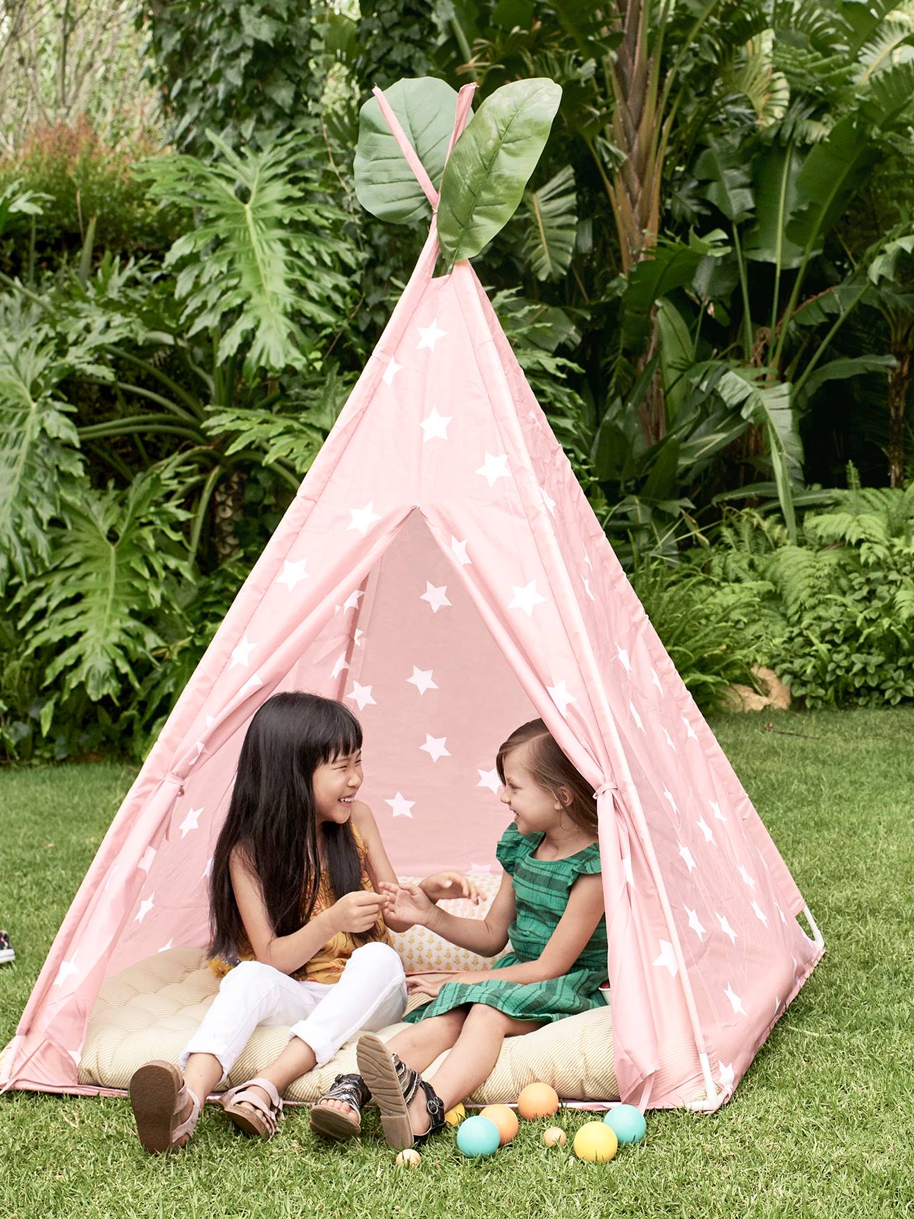 Tenda tipi inca rosa