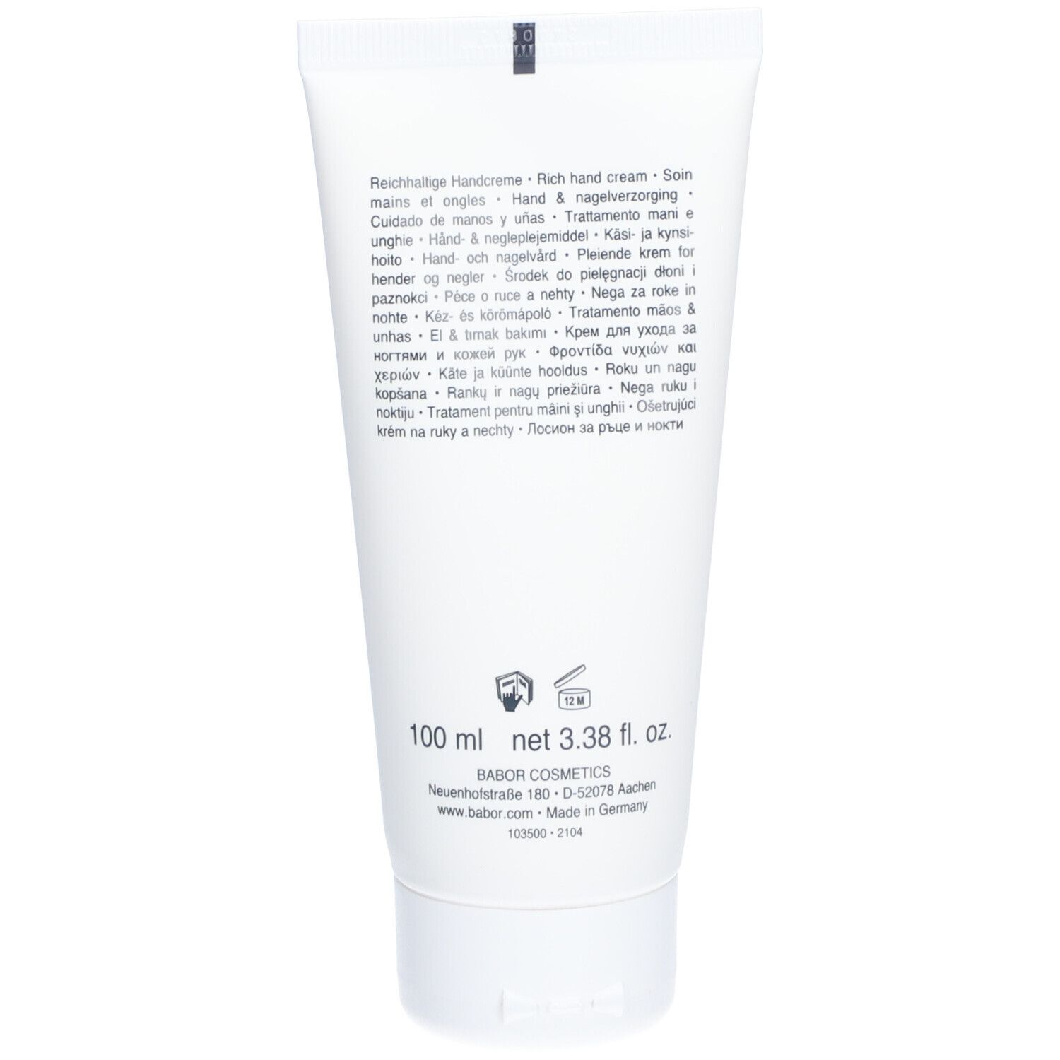 BABOR SPA Energizing Hand Cream rich