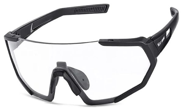 Lunettes de sport photochromiques anti-UV et coupe-vent - noir