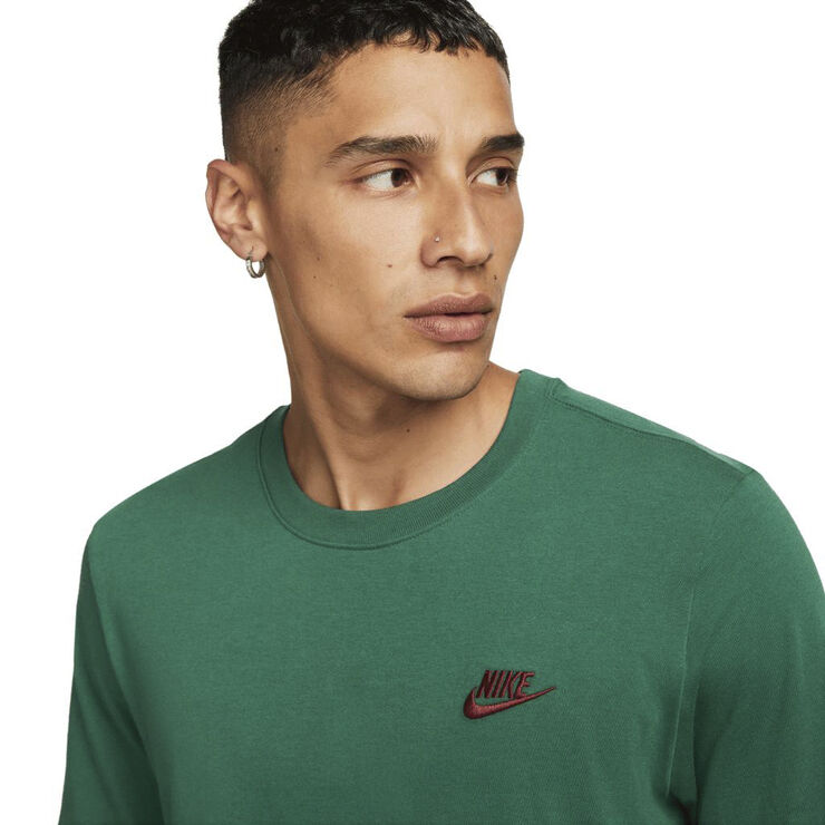Nike cotton t-shirt Gorge green