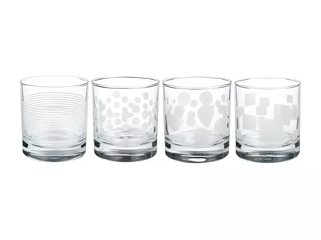 Lot de 4 Gobelets à Eau 