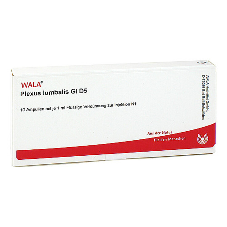 Plexus Lumbalis GL D 5 Ampullen, 10X1 ml