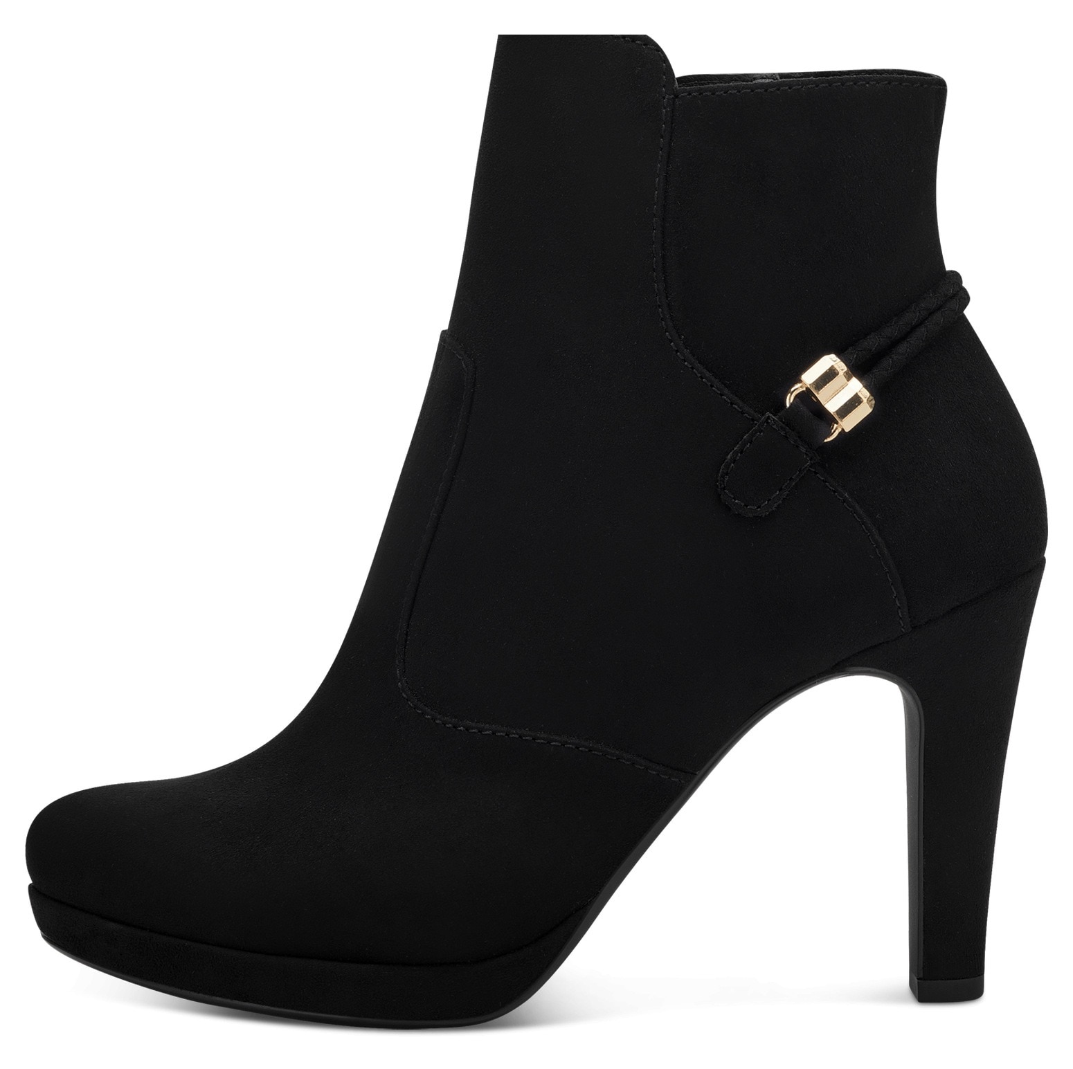 Tamaris High-Heel-Stiefelette  mit Schmuckelement an der Ferse