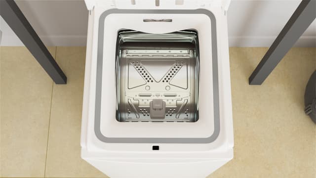 Whirlpool vaskemaskine TDLR6040LEU/N (topbetjent 6 kg)