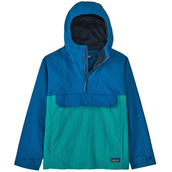 Veste PATAGONIA K'S ISTHMUS ANORAK SUBTIDAL BLUE
