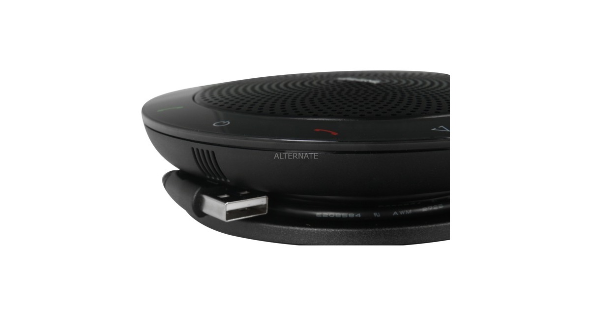 JabraSPEAK 510+ MS luidspreker  (Zwart, Bluetooth 3.0, USB 2.0)