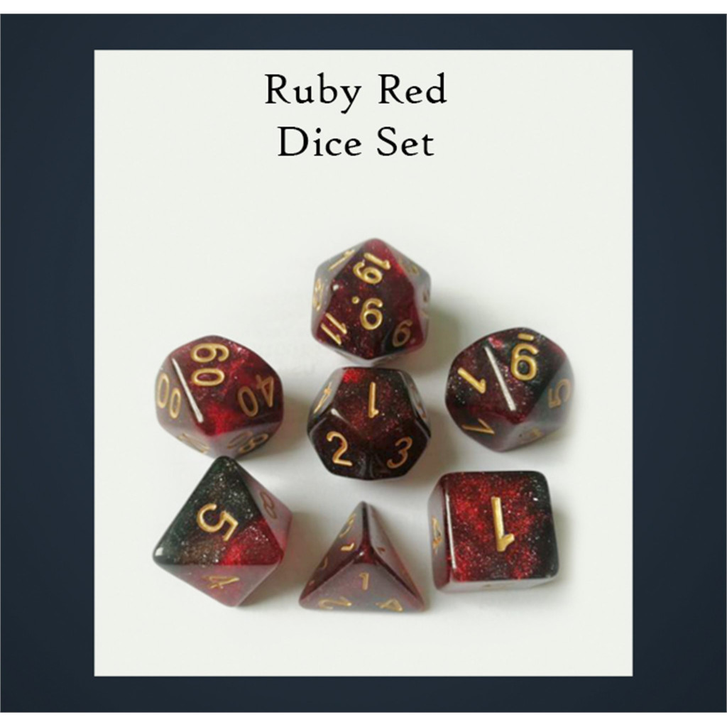 Set de 7 Dés JDR Legendary