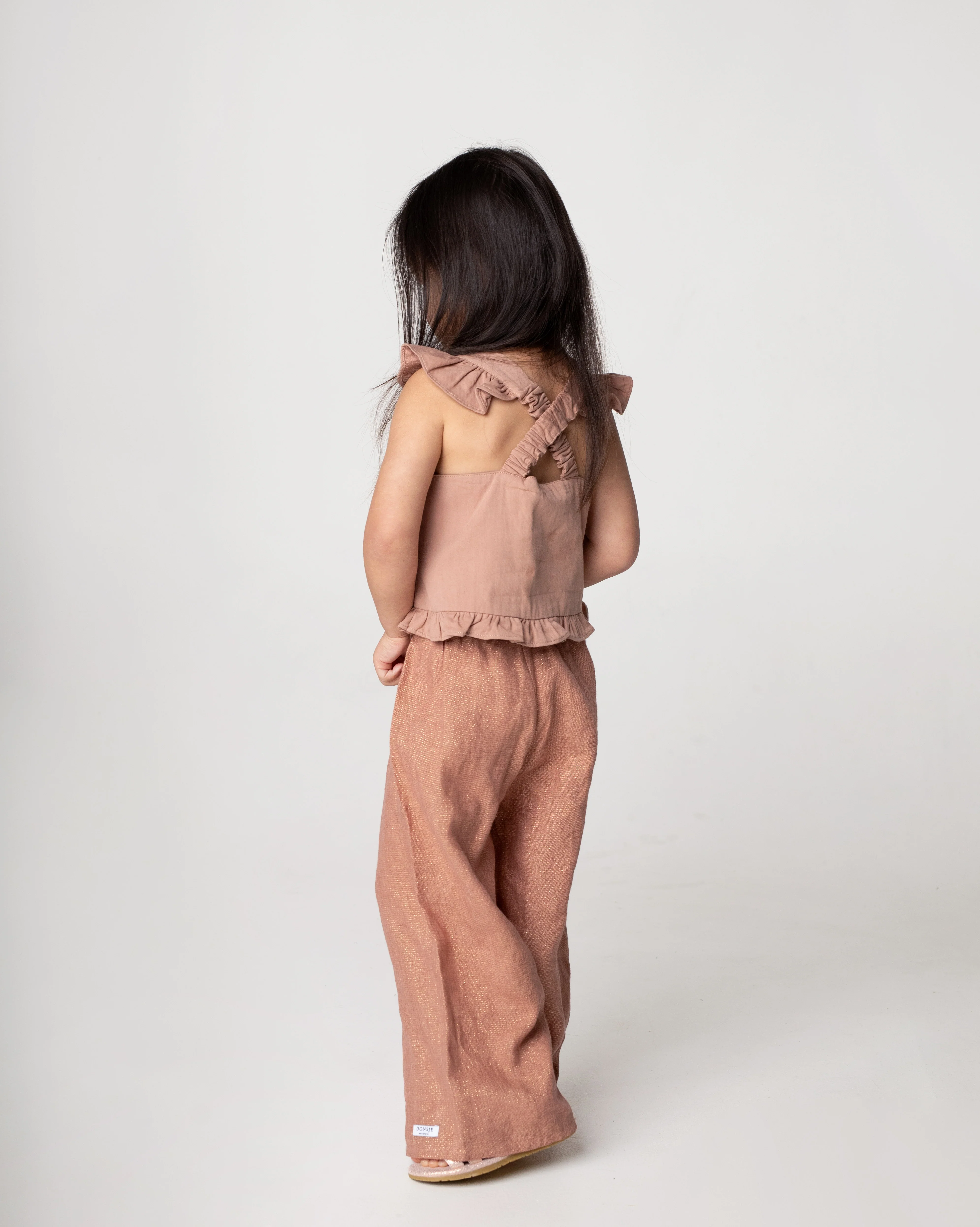 Revoi Trousers | Rust Metallic