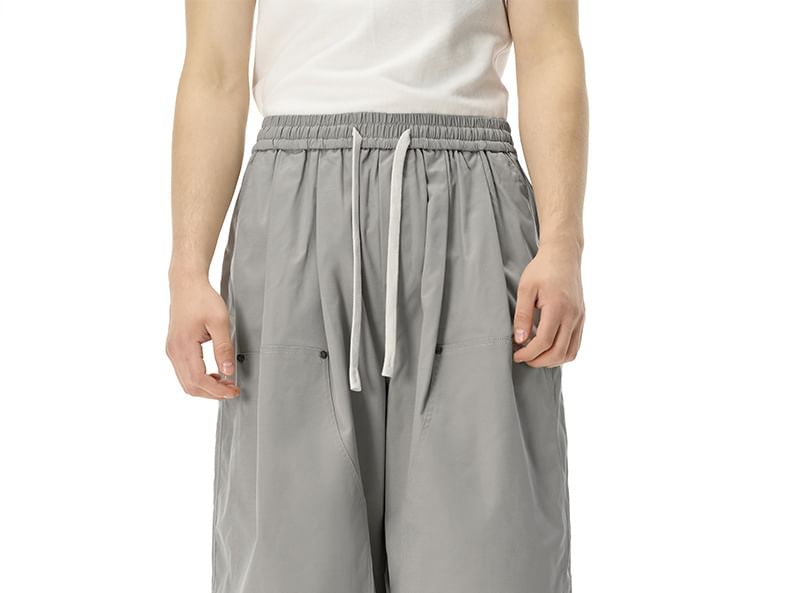 Newin - Capri-shorts met trekkoord in 5 kleuren