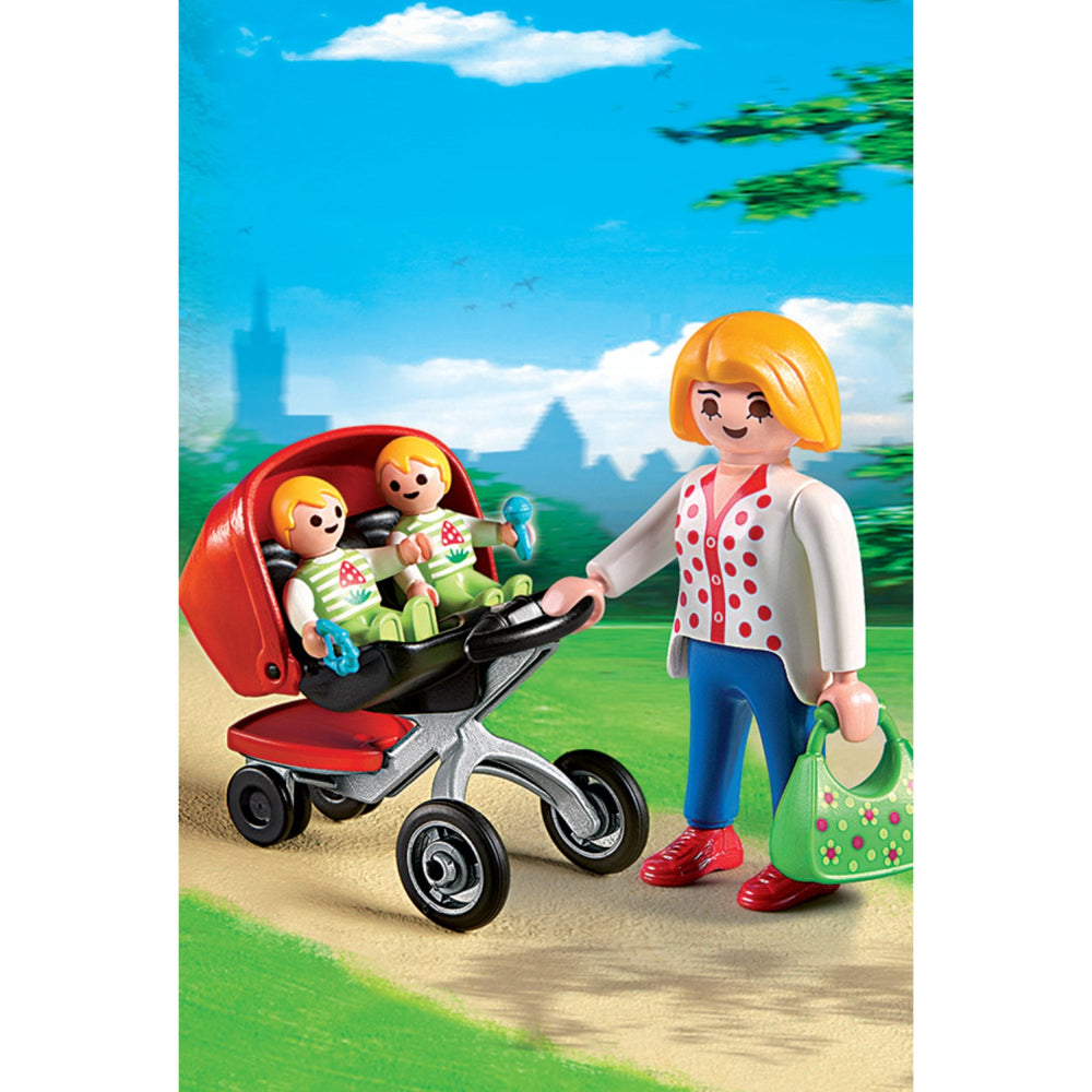 Køb Playmobil® Mother With Twin Stroller