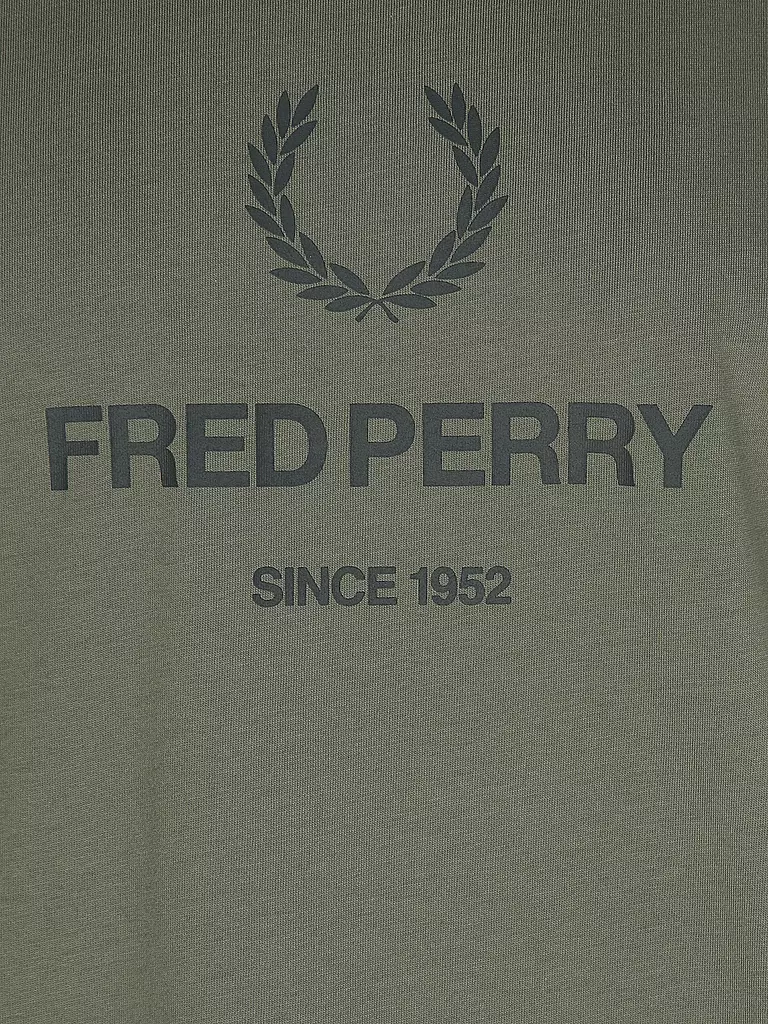 FRED PERRY T-Shirt  olive