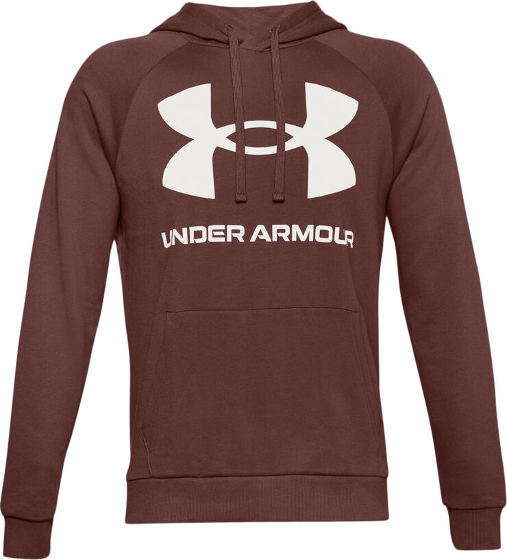 Under Armour Rival Fleece Big Logo hættetrøje Brun