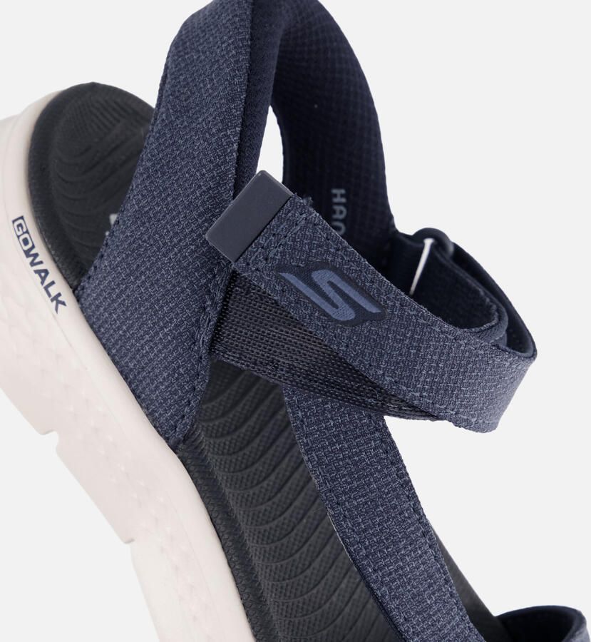 Skechers Sandalen GO WALK FLEX SANDAL-ILLUMINATE sandalette trekking sandaal met gogo mat voetbed