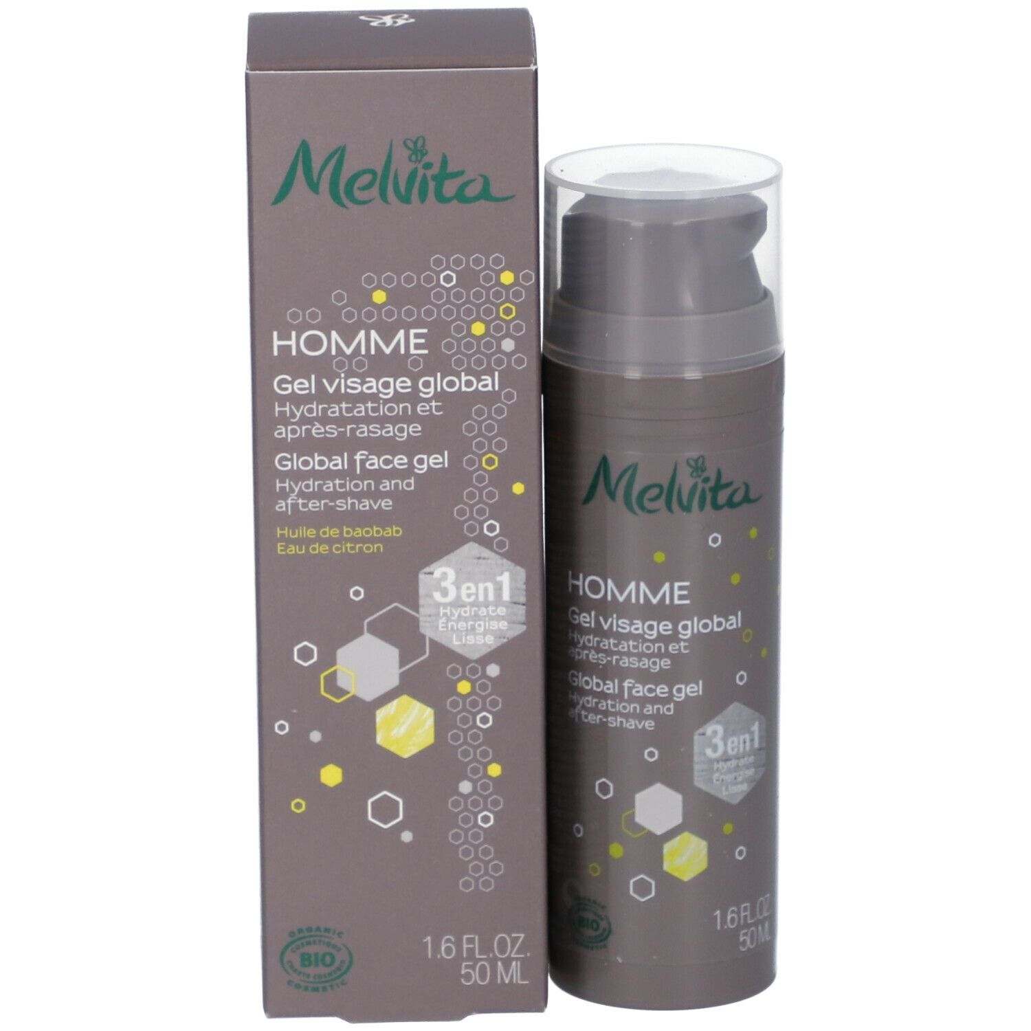 Melvita HOMME Gesichtsgel