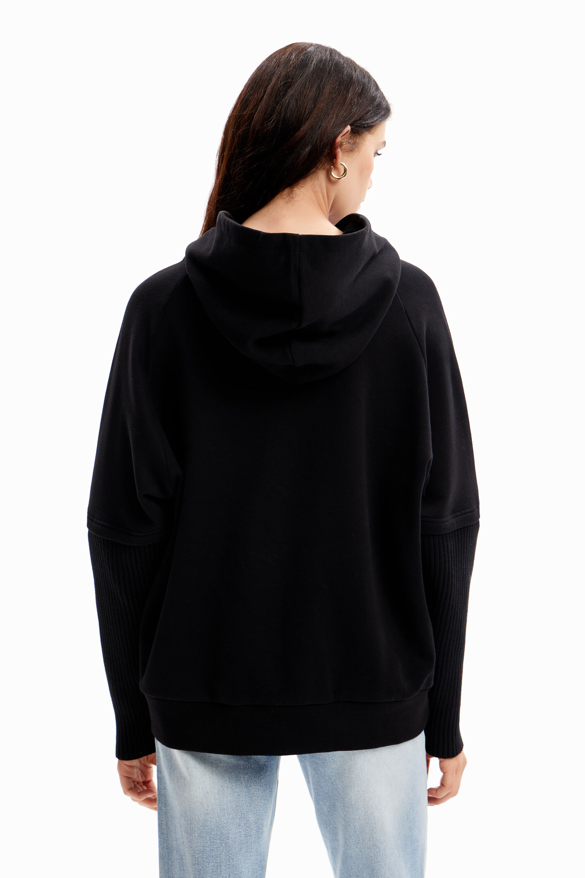 Sweat-shirt oversize Mickey Mouse