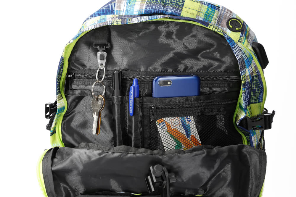Wheel Bee BACKPACK Generation Z, Design blue/green/white