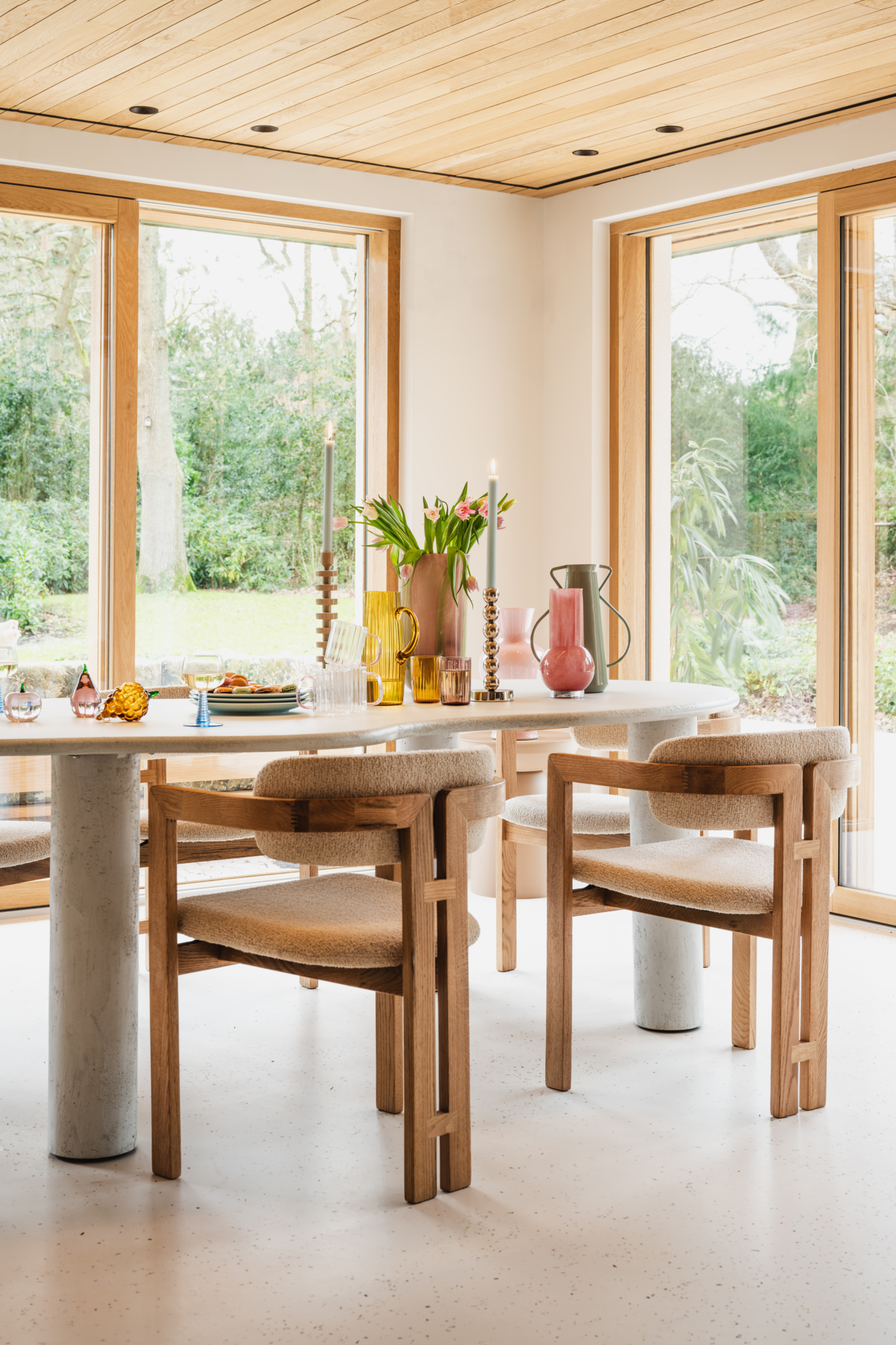 Bogard eettafel Cloud | Skyblue 240 cm