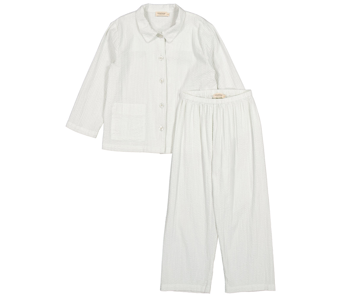 Pajama Set, Nattøj - Mint Chalk