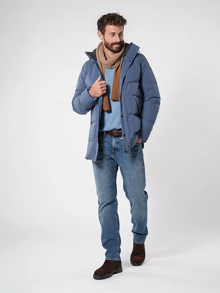 PAUL & SHARK Daunenparka TYPHOON blau
