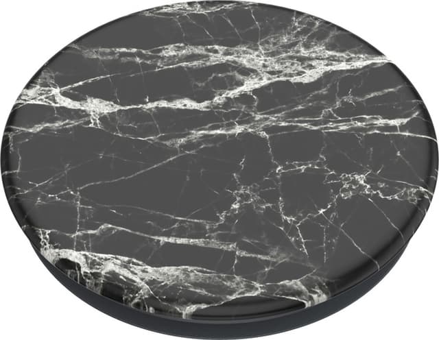 Popsockets greb til mobilenhed (black marble)