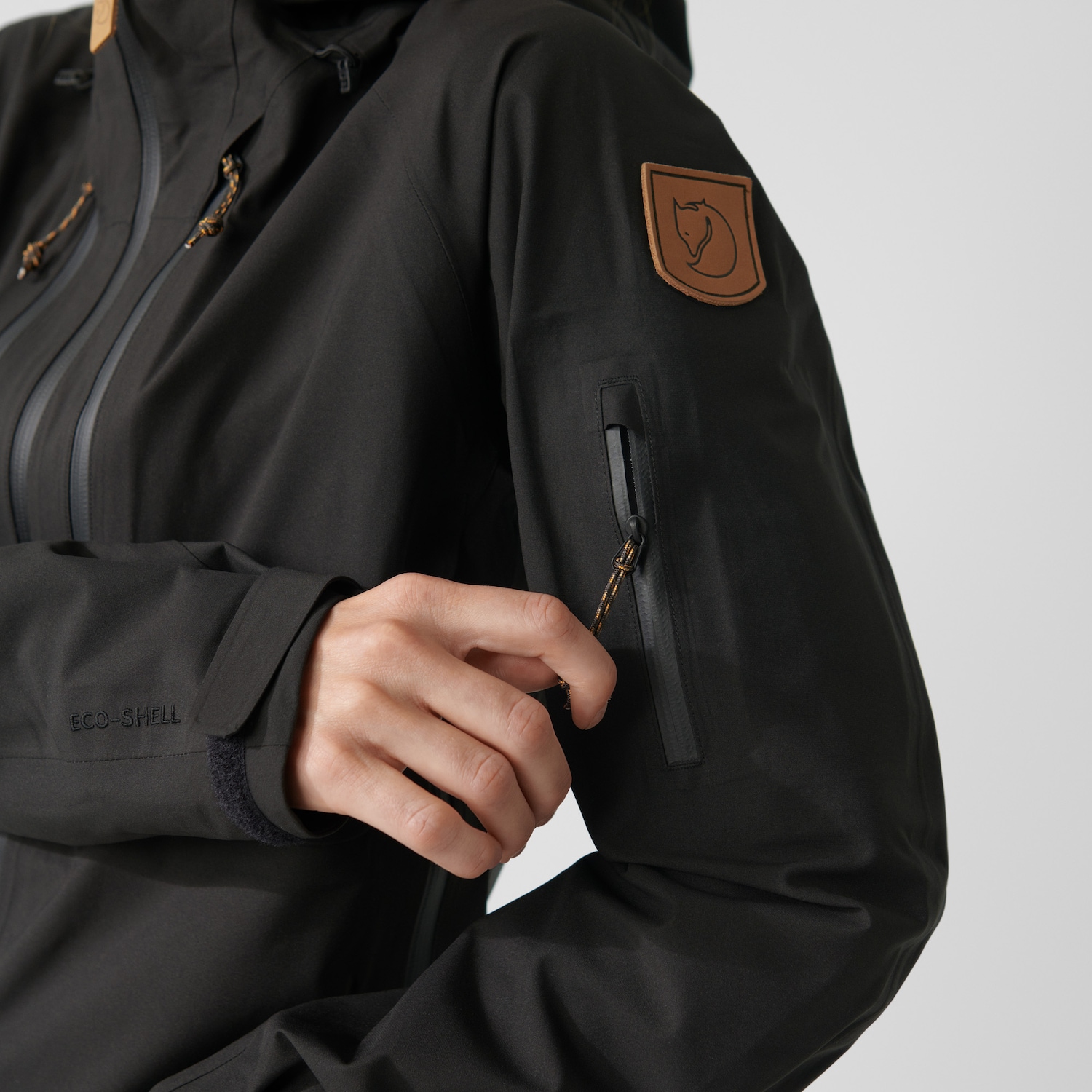 Fjällräven Keb Eco-Shell Jacket, Dame<br>PFC-fri skalljakke med stretch!