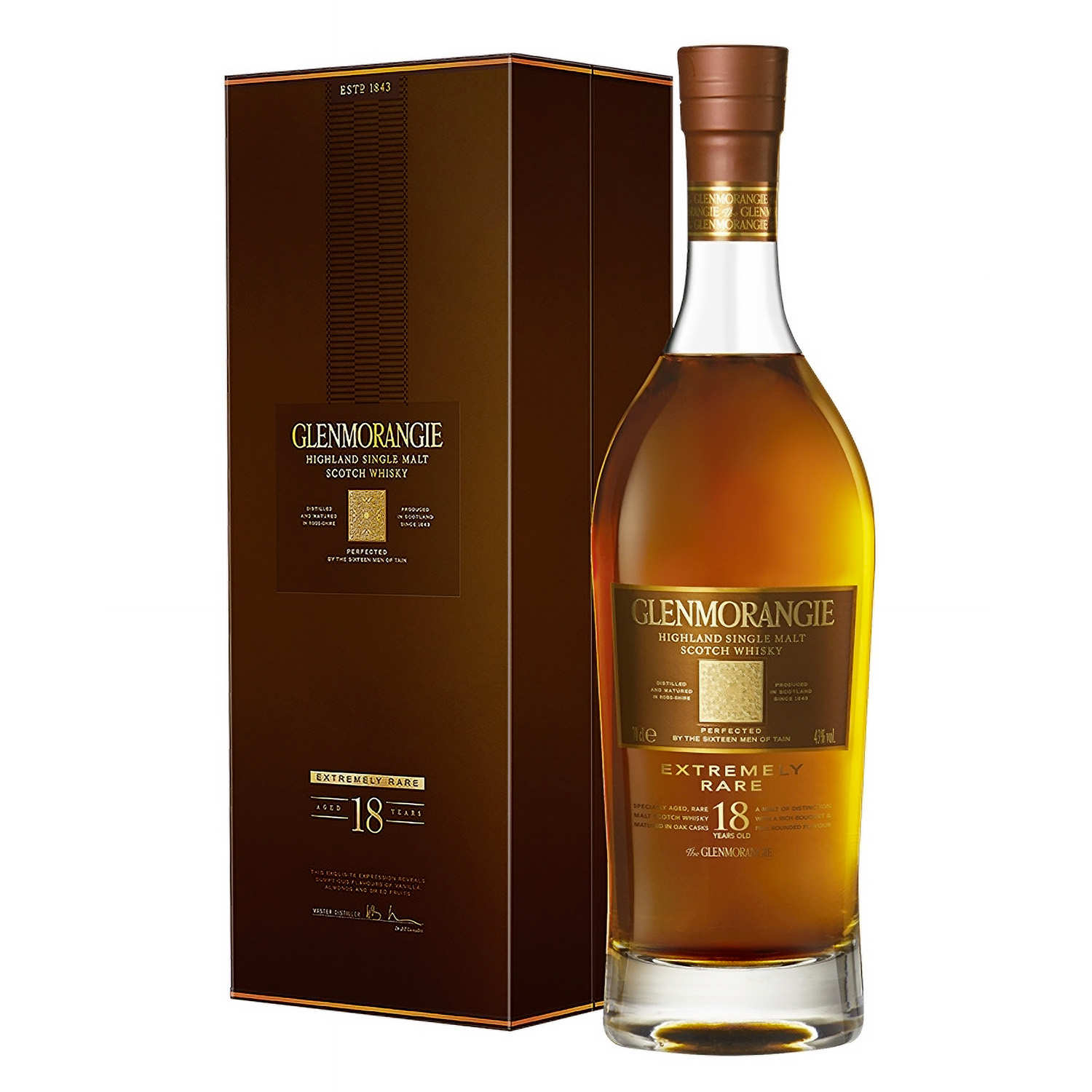 Whisky Glenmorangie 18 ans - single malt - 43%