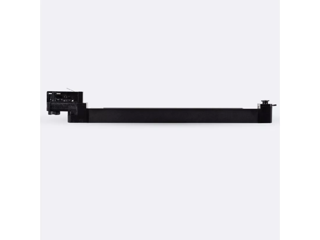Spot Linéaire LED sur Rail Triphasé 15W UGR13 3000K Noir