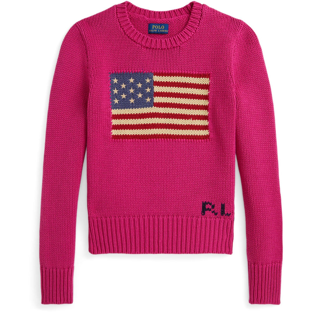 Køb Polo Ralph Lauren Preppy Pink Girl Pullover