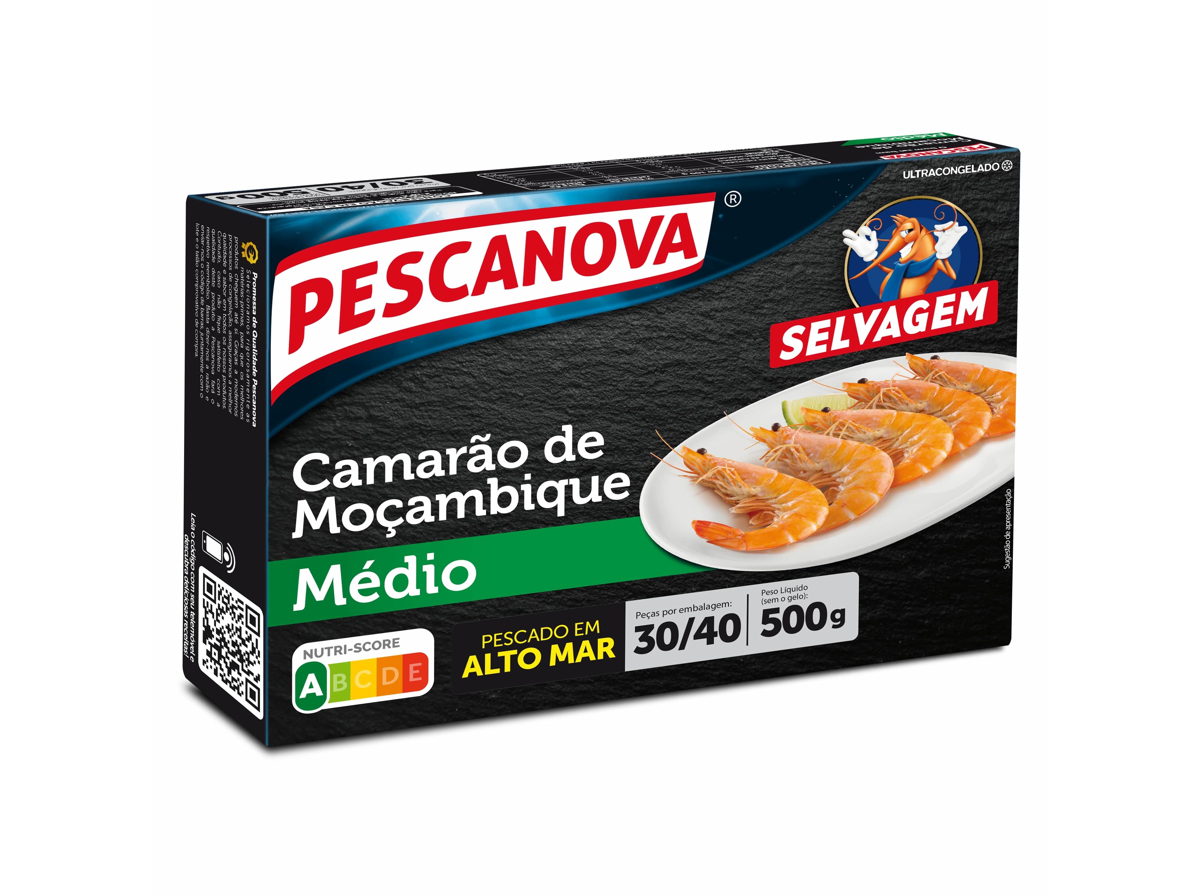 CAMARAO MOCAMBIQUE PESCANOVA 30-40 500G